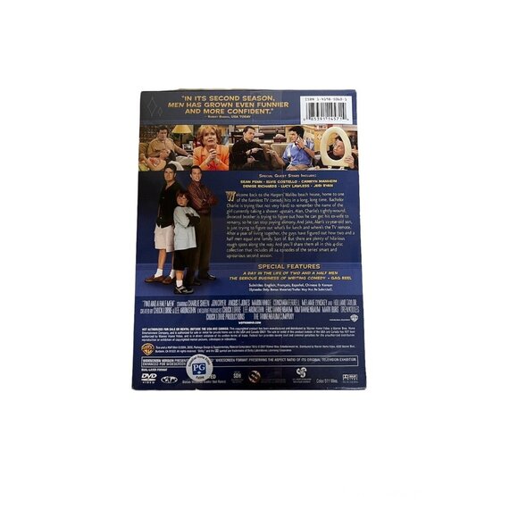 Two and a Half Men: The Complete Second Season (DVD, 2004) New Sealed - Picture 4 of 5
